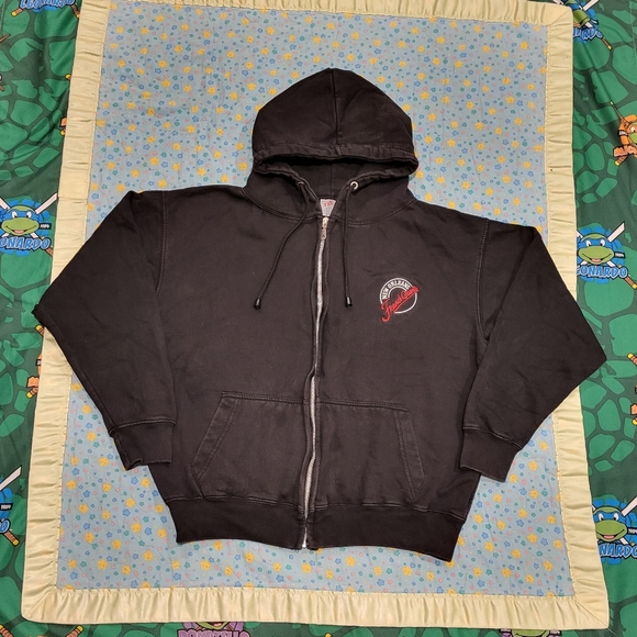 🔥 French Quarter 🇺🇸 New Orleans 🌎 Full Zip Up Hoodie Sweatshirt Bourbon St - Picture 1 of 8